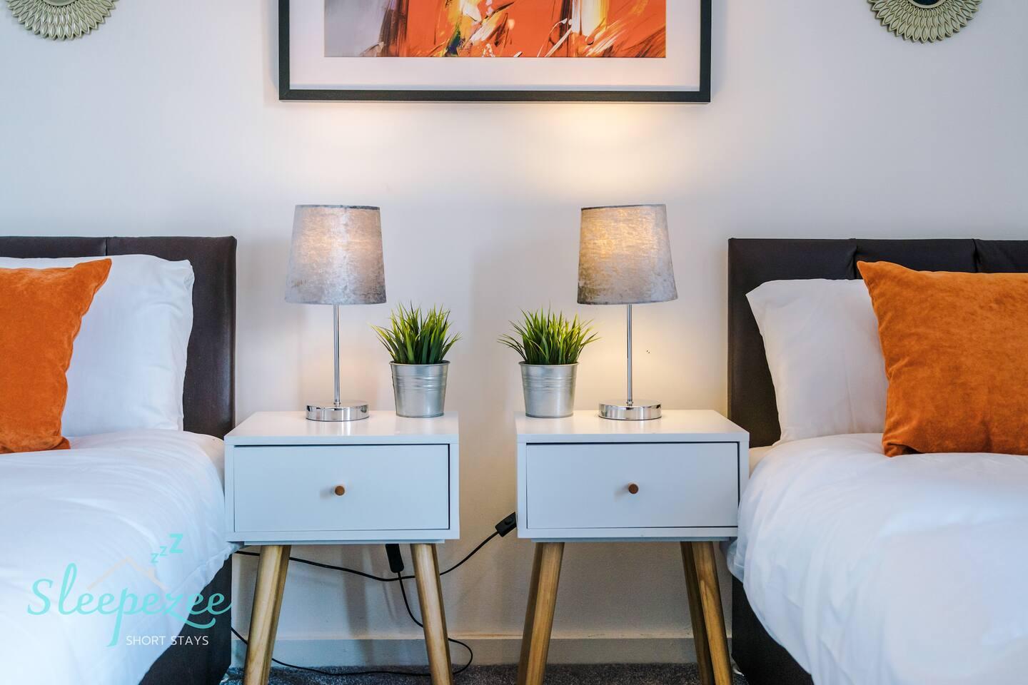Budget Friendly Apartment with Twin Beds1