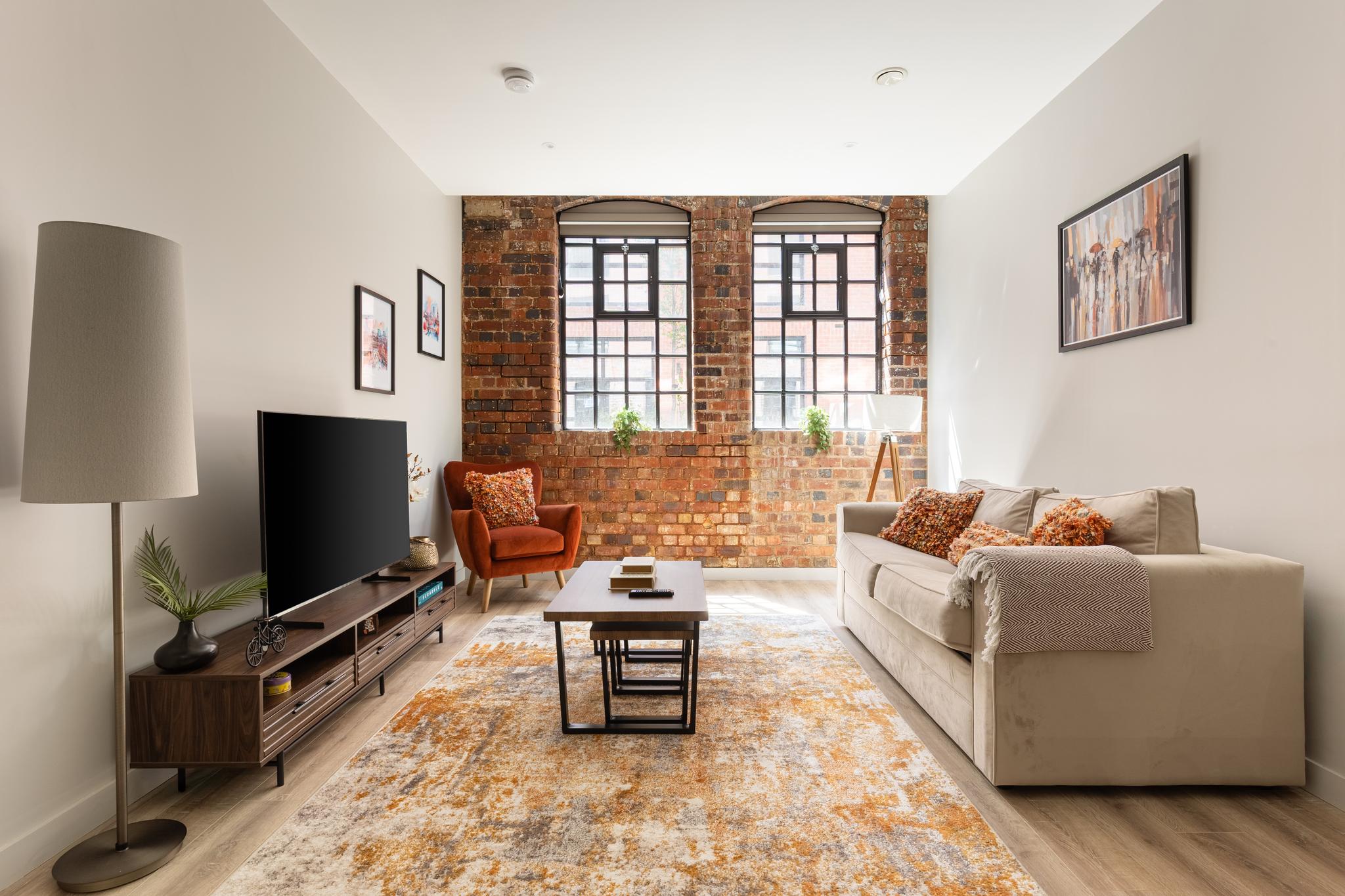 The Brickworks - Grade II Boutique Stay, 2 Bed.1