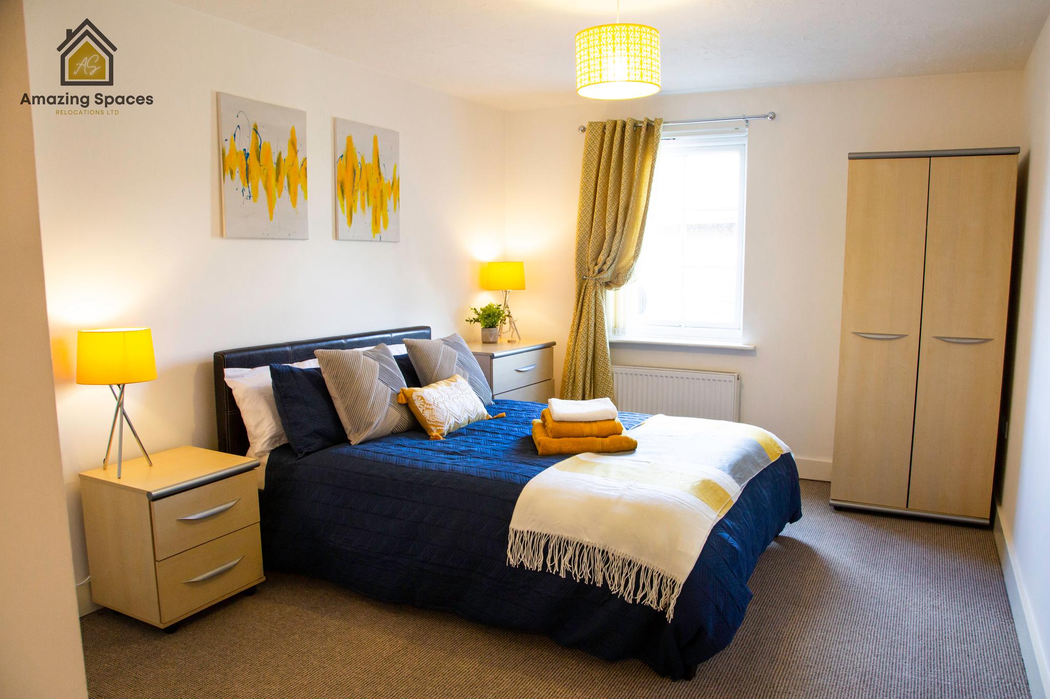 Executive 2 Bed Flat in Stockton Heath by Amazing Spaces Relocations Ltd